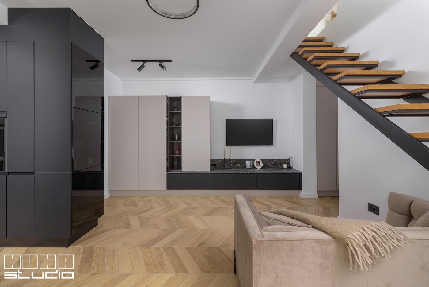 Mobila pentru living gri