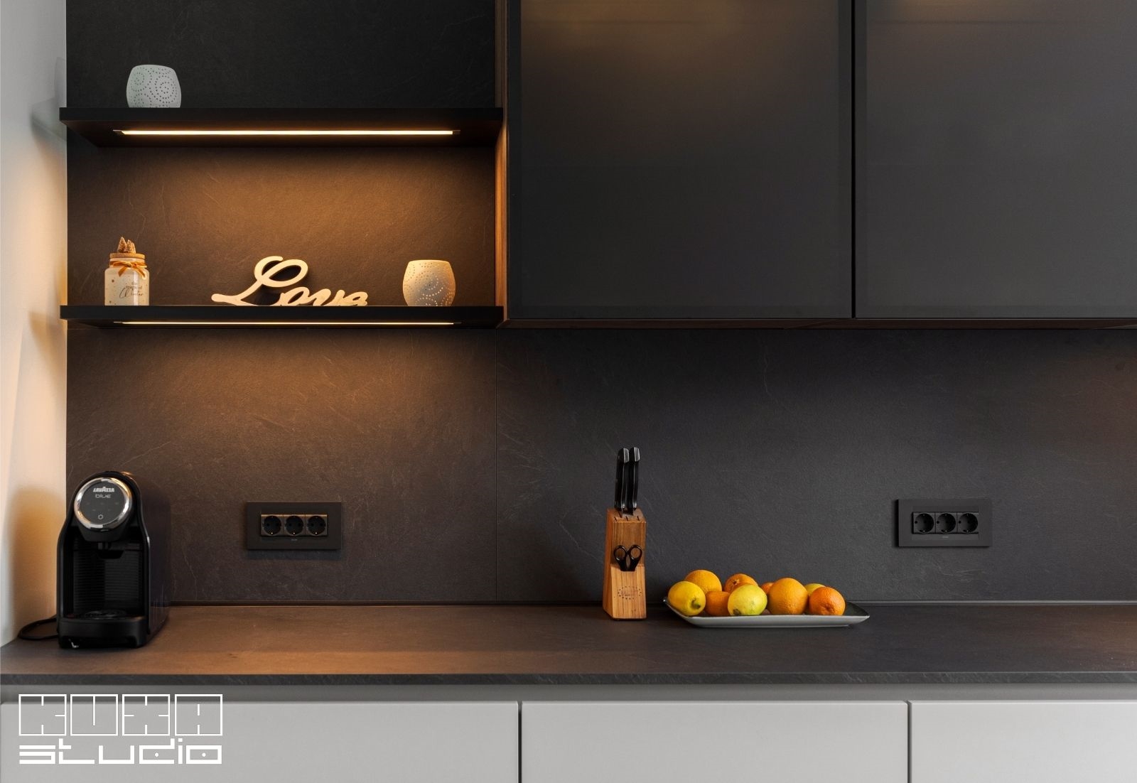 polite deschise bucatarie