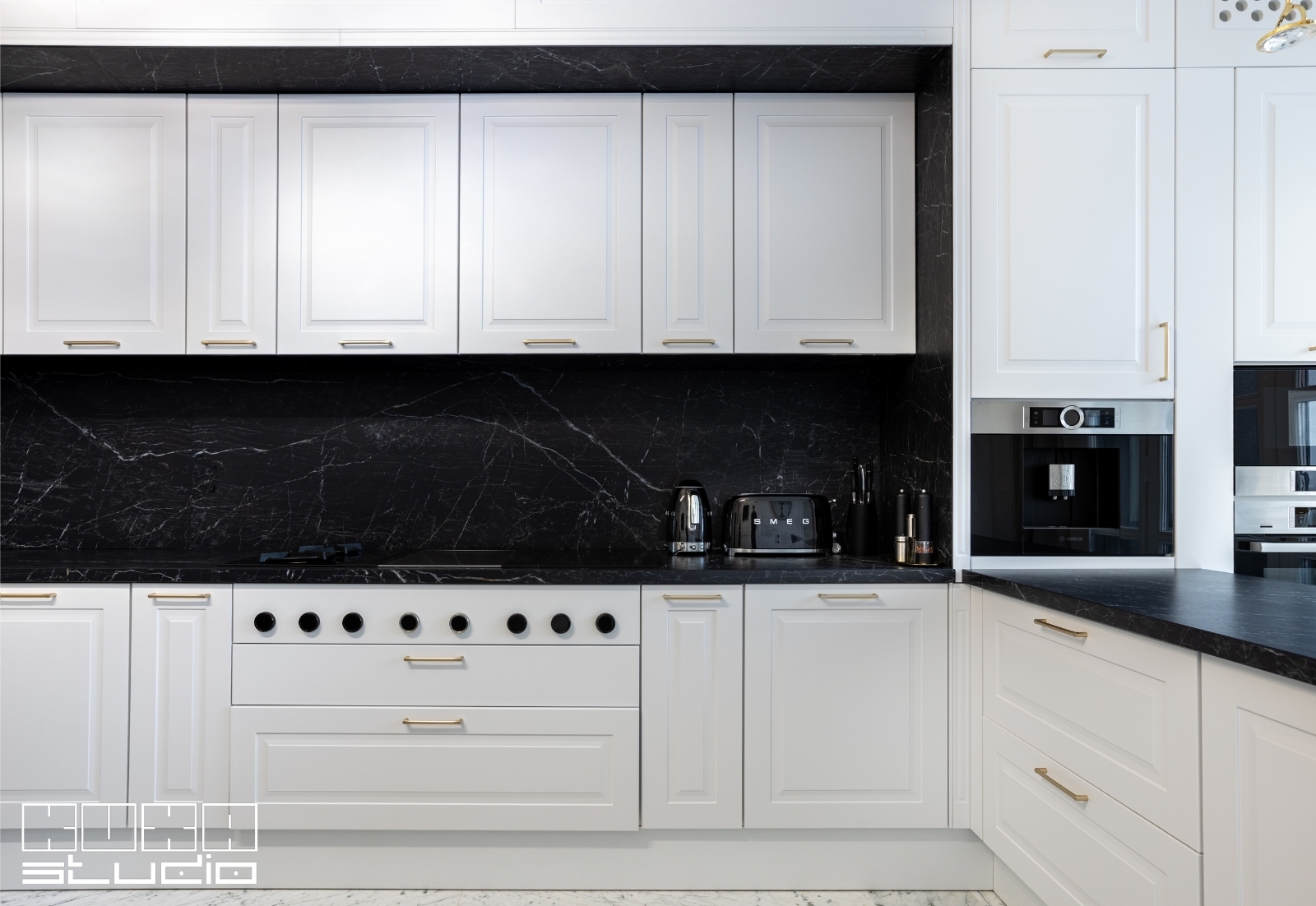 bucatarie clasica alba mata