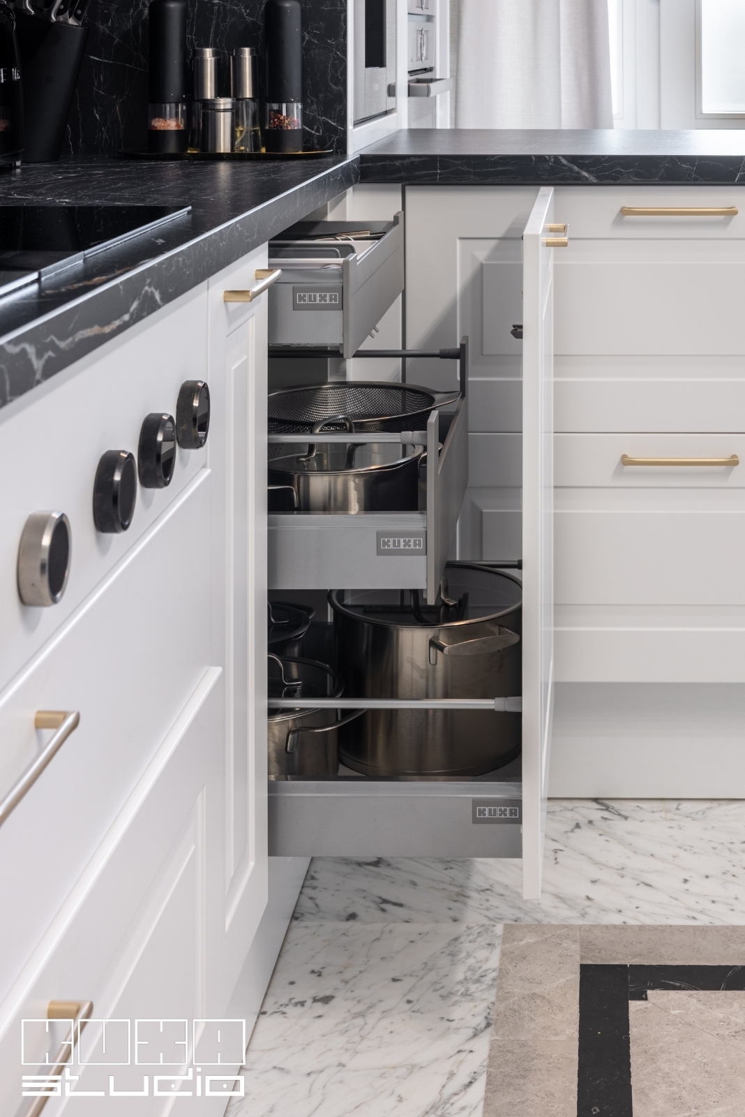 sertare interioare mobila de bucătărie