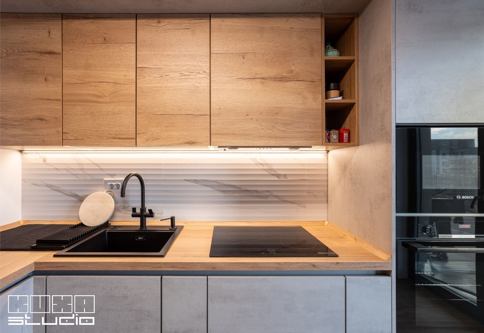 fronturi de lemn bucătărie